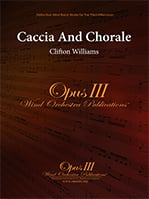 Caccia and Chorale Concert Band sheet music cover Thumbnail